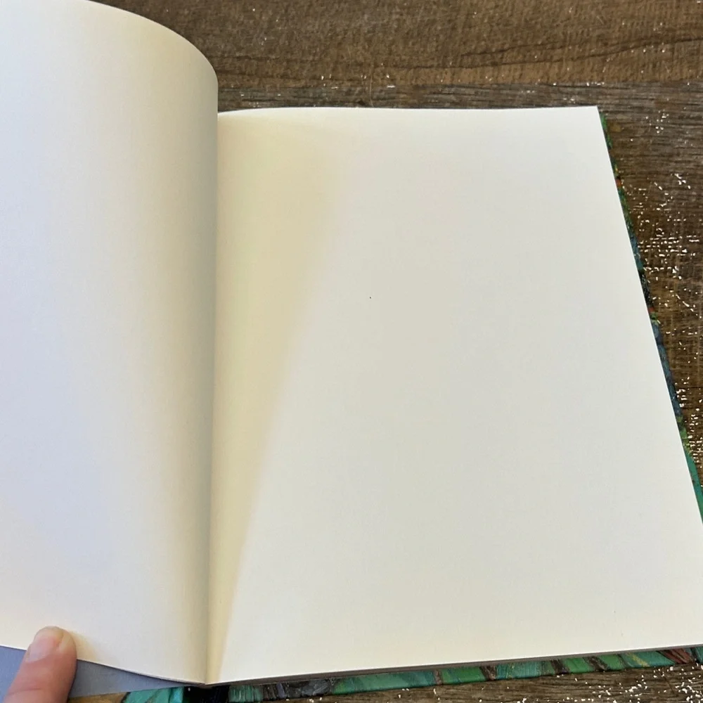 Vincent van Gogh Irises journal Blank‎ pages Ribbon book mark Hardcover